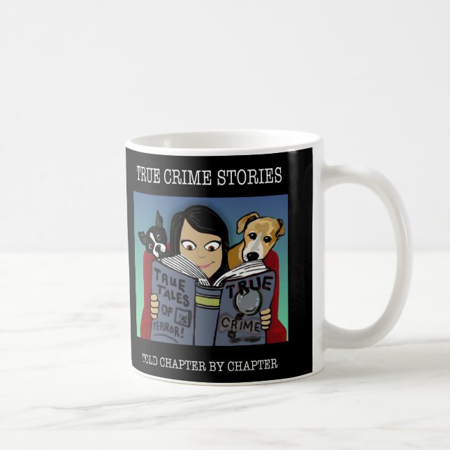 Double Side Crime Stories Mug (Right)