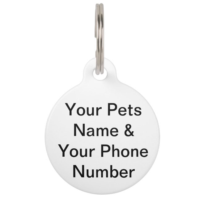 Double Side Pet Tag (Front)