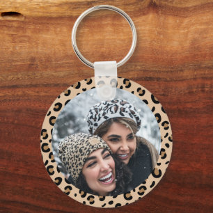 Double Side Photo Friends Key Ring