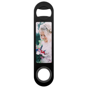 Double Sided 2 Photo Bottle Opener