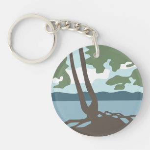 Double Sided Acrylic Keychain