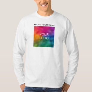 Double Sided Add Your Business Logo Men's T-Shirt