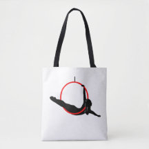 Double Sided Aerial Hoop / Lyra Tote Bag