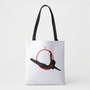 Double Sided Aerial Hoop / Lyra Tote Bag
