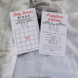 Double Sided Baby Shower Games Merry Little Baby