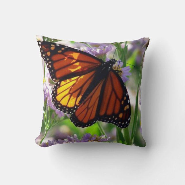 Double Sided Butterfly Pillow (Front)