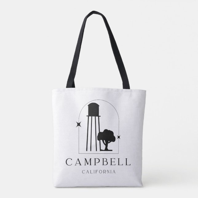 Double-Sided Campbell California tote (Back)