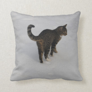 double sided cat pillow ... throw pillow