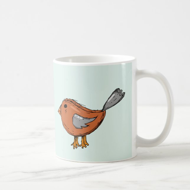 Double Sided Coffee Mug BIRDs (Right)