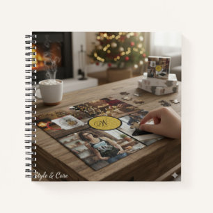Double-Sided Custom Image Personalised Notebook