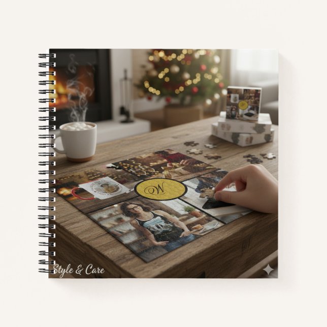Double-Sided Custom Image Personalised Notebook (Front)