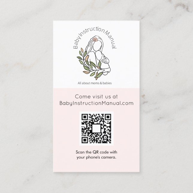 Double-Sided Custom Modern Business Card Template (Back)