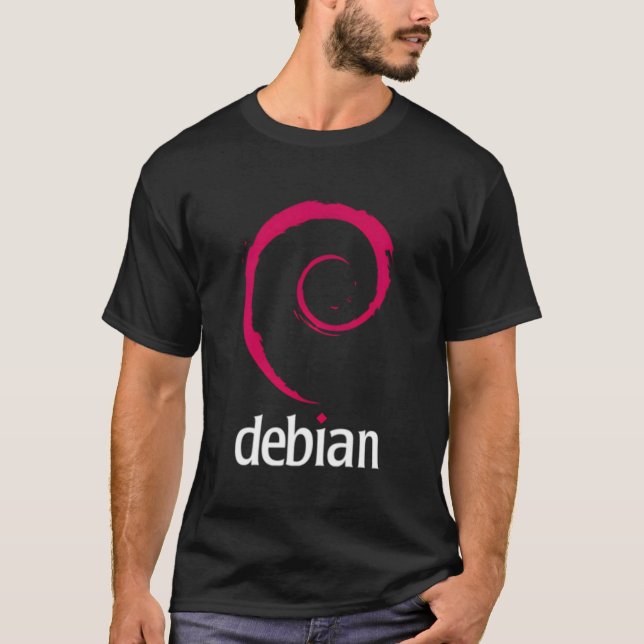 (Double Sided) Debian Linux - Robust Secure Operat T-Shirt (Front)