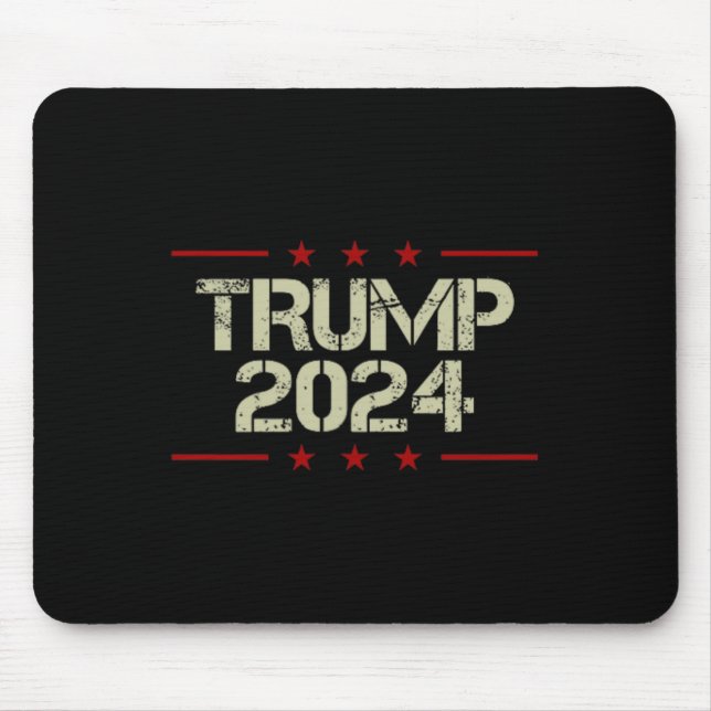 Double Sided Front And Back- Trump Arrest This Ame Mouse Pad (Front)