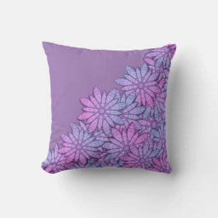 Double Sided Gorgeous Modern Floral Indoor Cushion