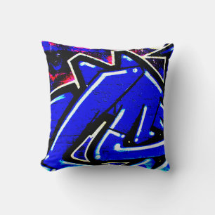 Double Sided Graffiti 1318 tpcn Cushion