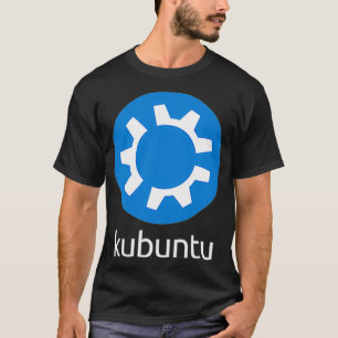 DOUBLE SIDED Kubuntu Linux Software Security and P T-Shirt