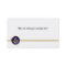 Double sided Masonic business card