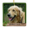 Double Sided Pet Photos Names Ceramic Ornament