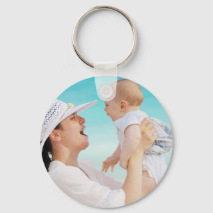 Double-Sided Photo Keychain