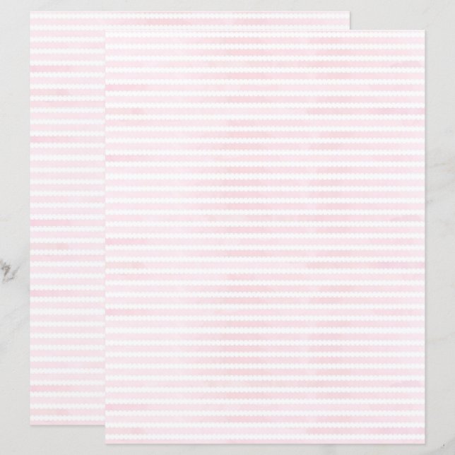 Double-sided Pink Stripes (Front/Back)