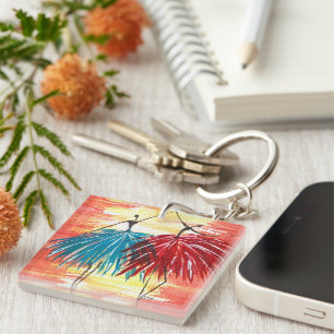Double-sided Printed Keychain