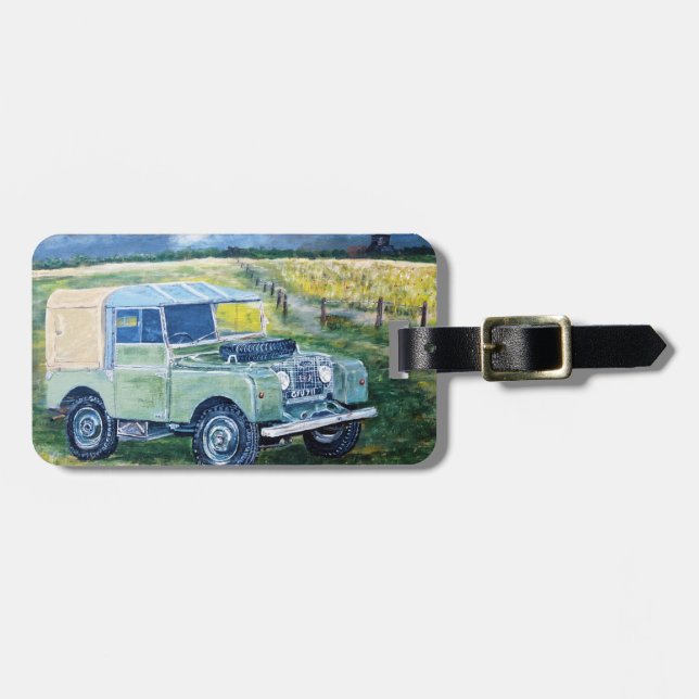 "Double Sided ,Printed Luggage Tag" Luggage Tag (Front Horizontal)