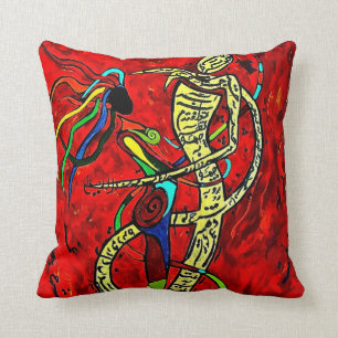 Double Sided Rumi and Tahireh Cushion