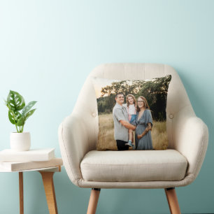 Double Sided Single Photo Personalised Photo Cushion