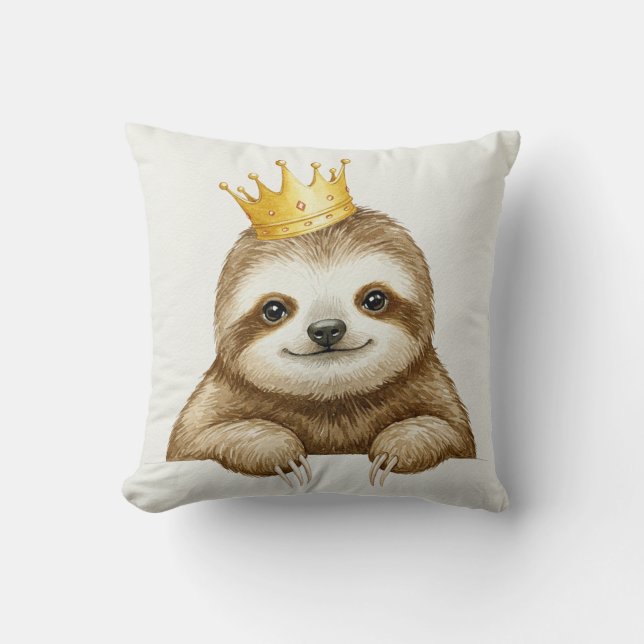 DOUBLE SIDED SLOTH PILLOW (Front)