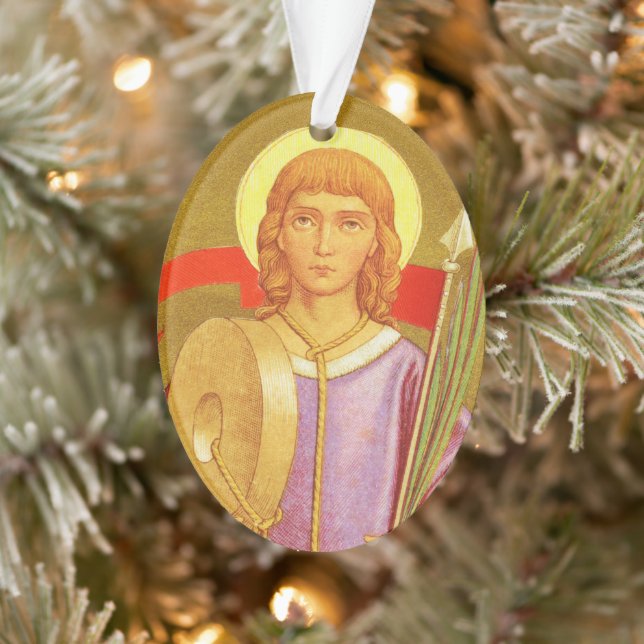 Double-Sided St. Florian of Lorch (PM 03) Acrylic Ornament (Tree)