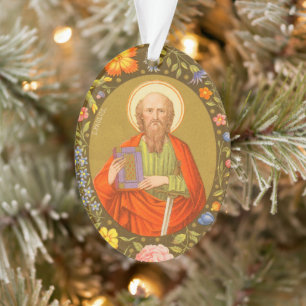 Double-sided St. Paul (PM 06) Acrylic Ornament
