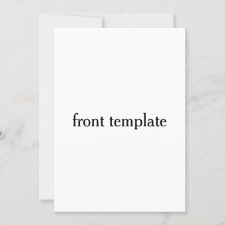 double sided template