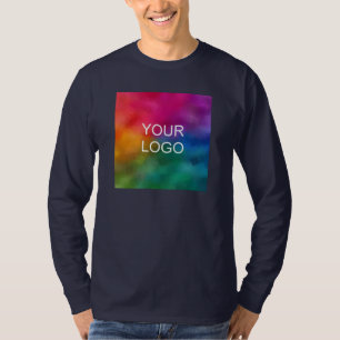 Double Sided Upload Add Business Logo Custom Men's T-Shirt