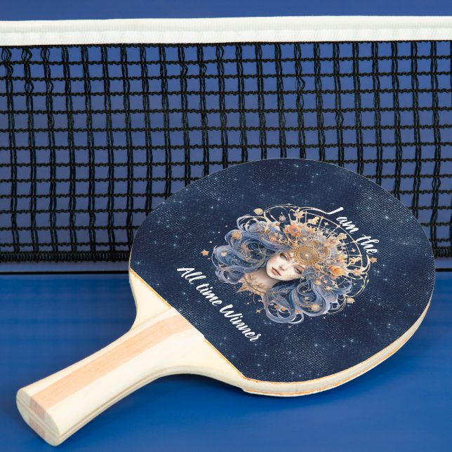 Double-sided Vigro sign custom text Ping Pong Paddle (Insitu)
