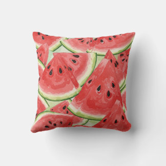 Double sided watermelon pillow