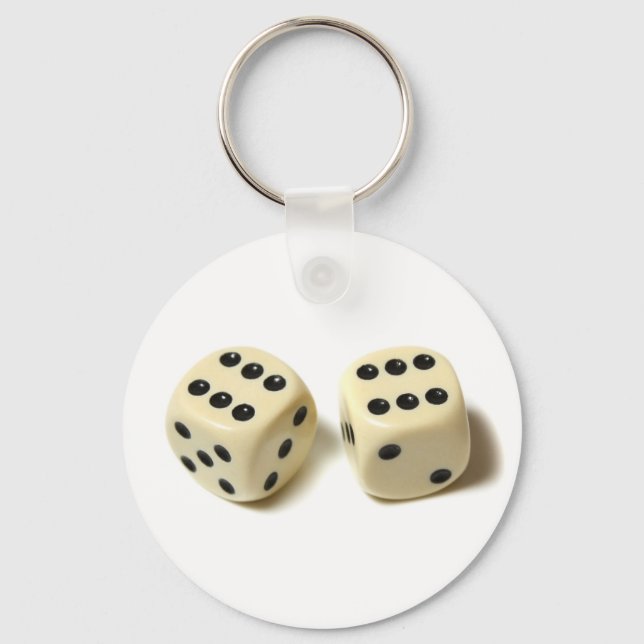 Double Six Key Ring (Front)