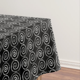 Double Spiral Celtic Pattern Tablecloth