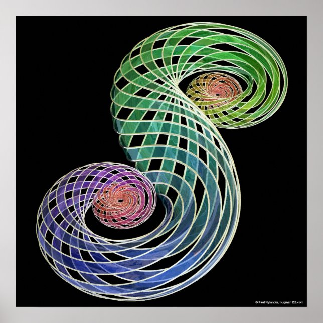 Double Spiral Poster (Front)