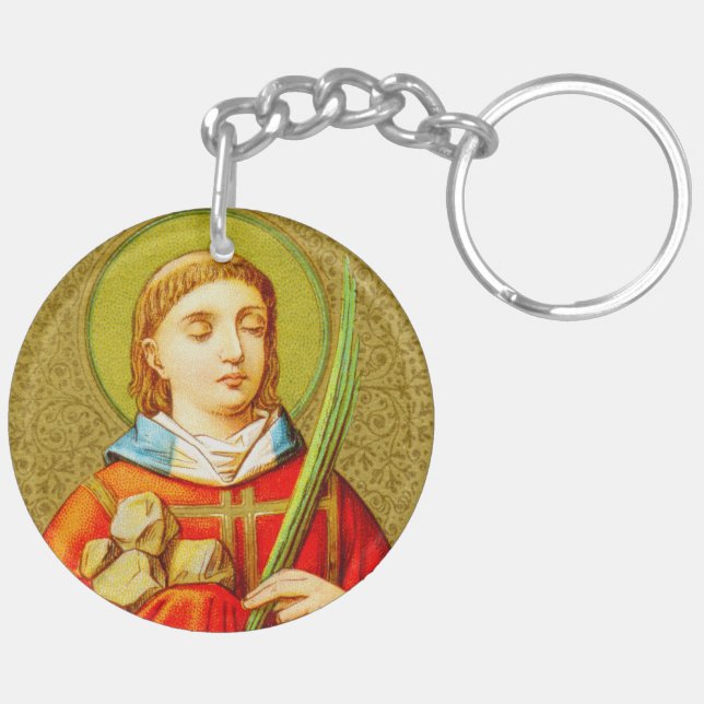 Double St. Stephen the ProtoMartyr (SNV 26) Key Ring (Back Left)