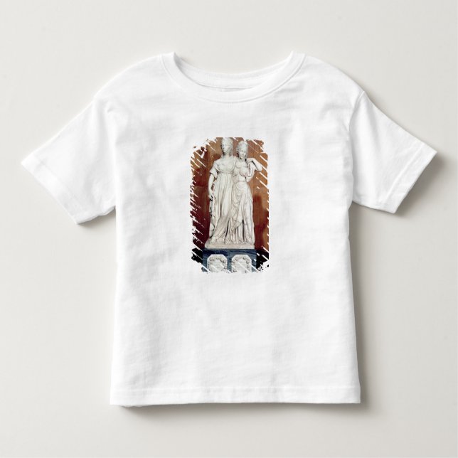 Double statue of the Princesses Louise (1776-1810) Toddler T-Shirt (Front)