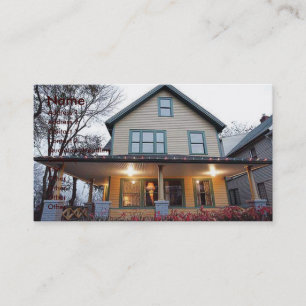 Double Storey House Business Card
