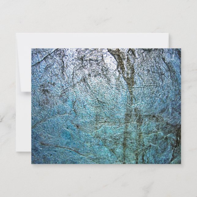 Double textured Invitation,Plain texture art  Invitation (Front)
