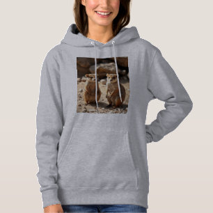 "Double the Cuteness: Aussie Quokka Twins" Hoodie