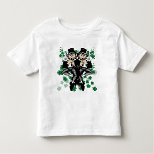Double The Luck Leprechaun Toddler T-Shirt