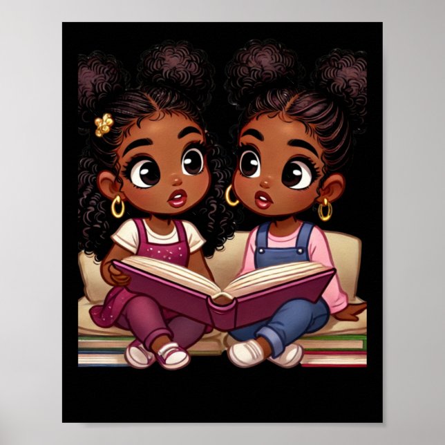 Double The S Fierce Twin Energy Sticker  Poster (Front)