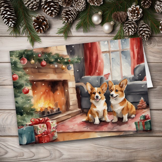 Double Trouble Corgi Dog Christmas (Creator Uploaded)