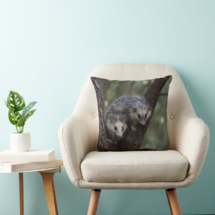 Double Trouble in the Canopy: Twin Possums Cushion