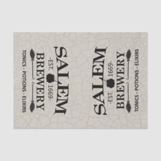 Double Trouble Salems - Cracked Background Tissue Paper