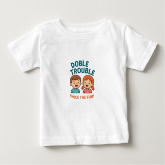 Double Trouble Twins T-Shirt – Cute Funny Gift for